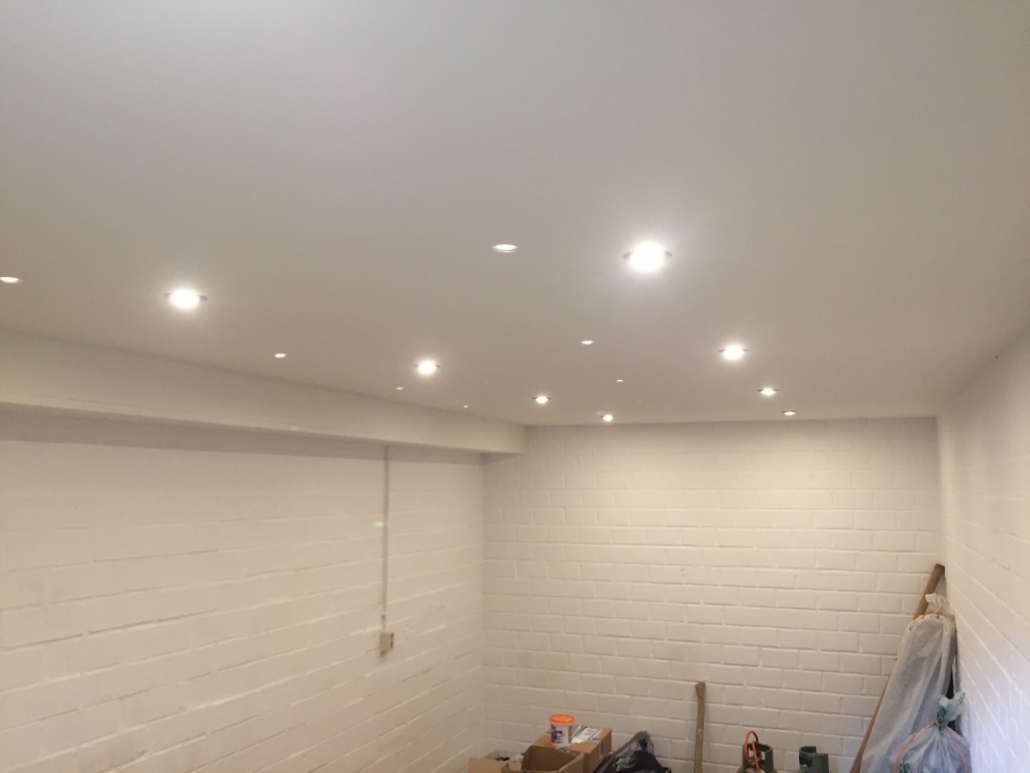 Beste Plafonds showroom + LED verlichting - Nevenbouw DO-26
